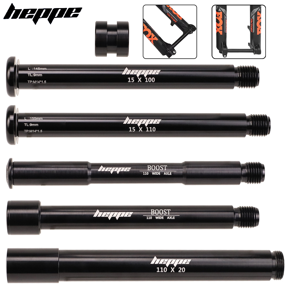 Dynamo Hub Front - HEPPE bicicleta 15x1 0/110 20x110 eje
