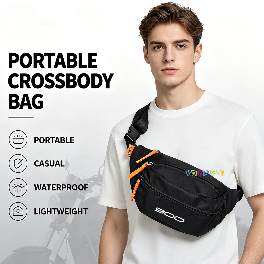 Waterproof Cycling Commute - Riñonera Premium para motocicleta, bolsa para