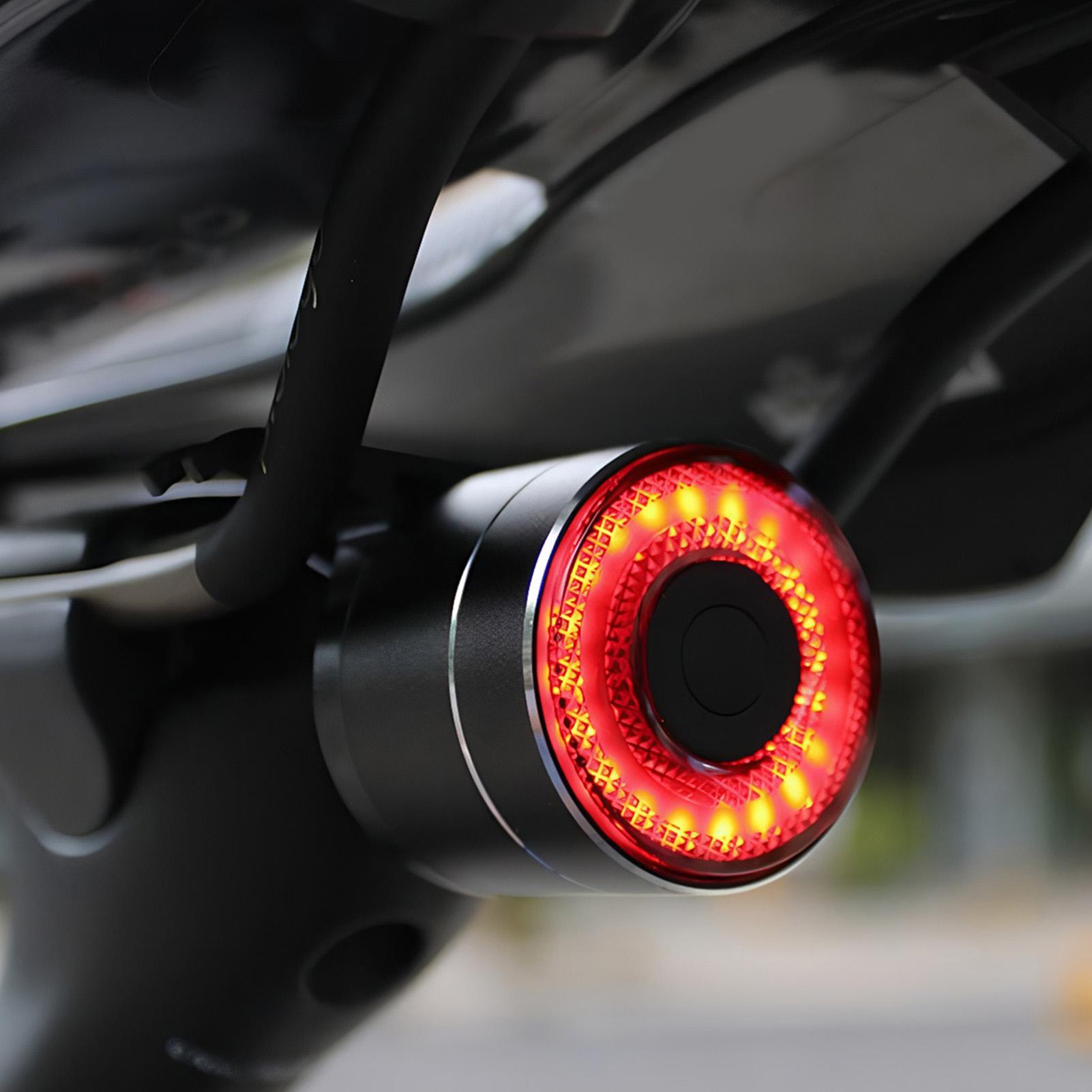 Cycling Commute - Luz trasera de bicicleta, luz inteligente
