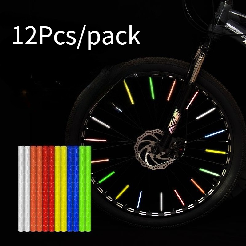 Spoke Reflector Set - Juego de 12 reflectores para radios