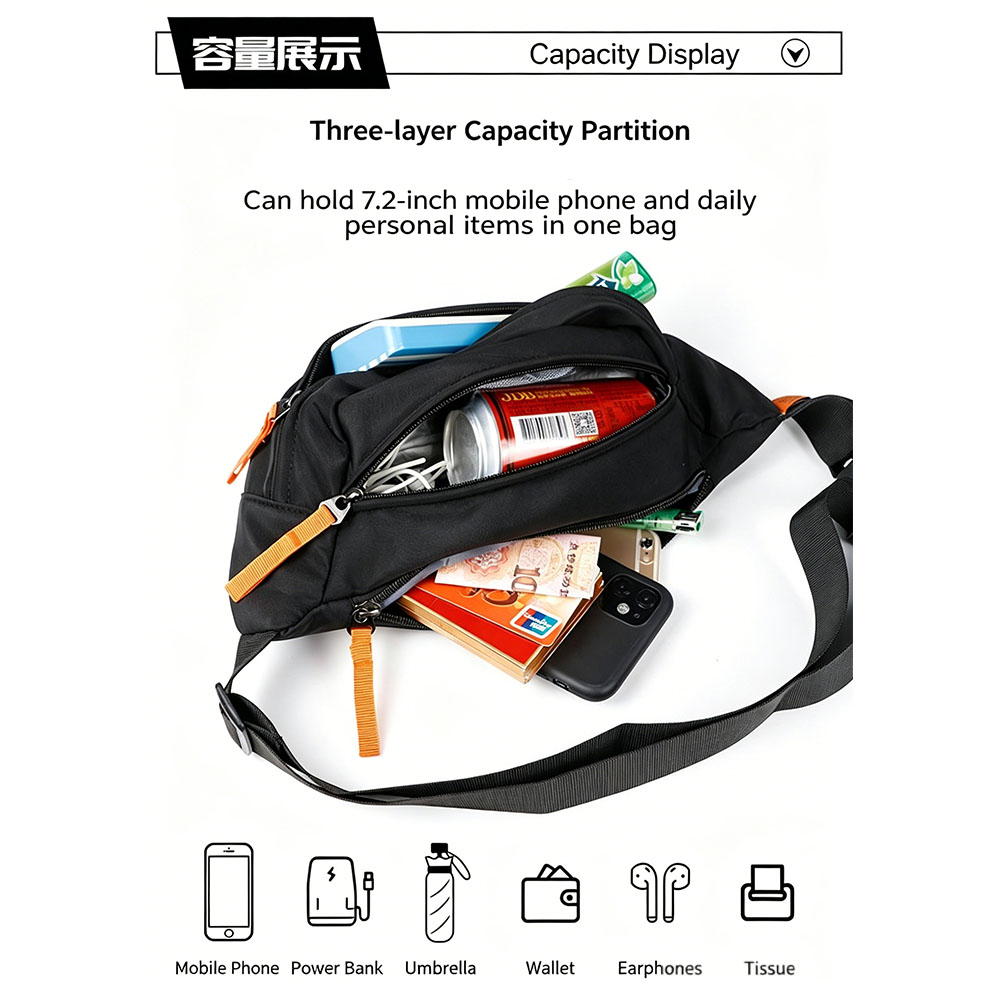 Riñonera Unisex con Logo de Ro - Waterproof Cycling Commute reseña y precio