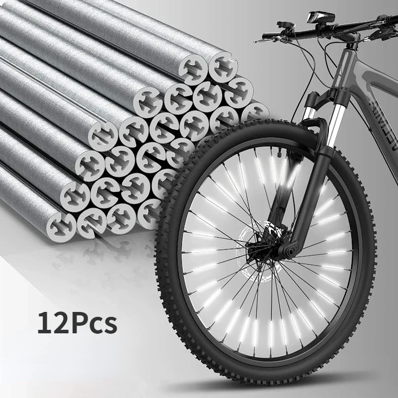12 unids/set tira de advertenc - Spoke Reflector Set reseña y precio