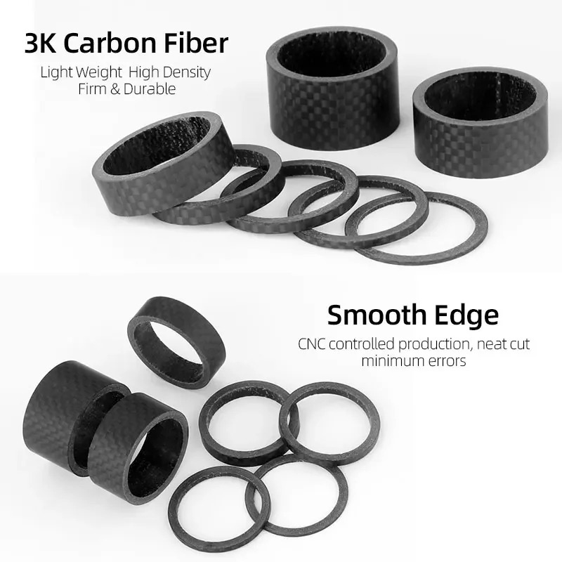 Espaciadores de fibra de carbo - Bell Handlebar Ring reseña y precio