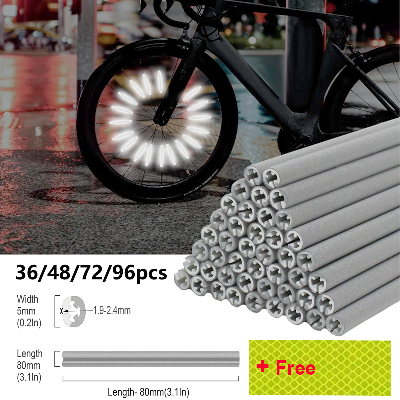 36/48/72/96 piezas 8cm reflect - Spoke Reflector Set reseña y precio